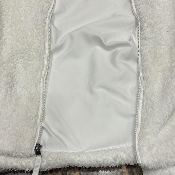 Patagonia Women's Los Gatos Fleece White Logo Jacket SZ L - Picture 16 of 16